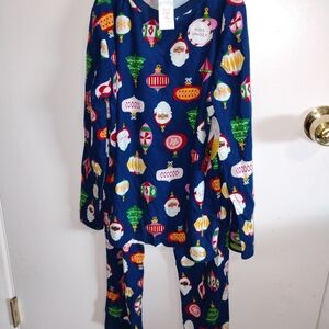 Holiday Ornament Kids Pajama Set